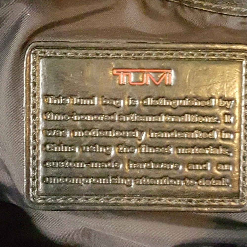 TUMI Black Backpack - Picture 4 of 5